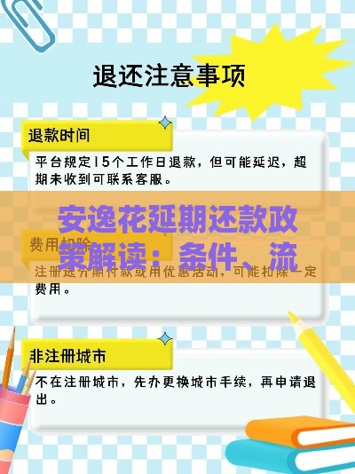 安逸花延期还款政策解读：条件、流程及注意事项