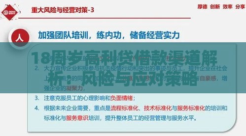 18周岁高利贷借款渠道解析：风险与应对策略