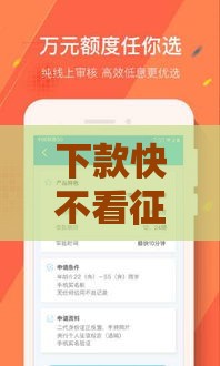 下款快不看征信负债的正规贷款平台有哪些？实测推荐！