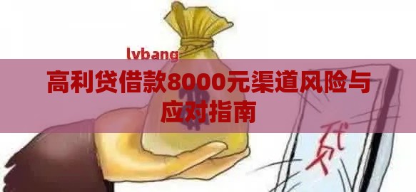 高利贷借款8000元渠道风险与应对指南