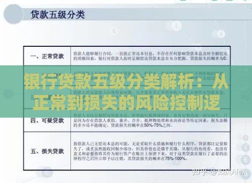 银行贷款五级分类解析：从正常到损失的风险控制逻辑