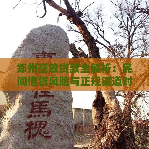 郑州空放贷款全解析：民间借贷风险与正规渠道对比