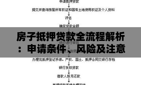 房子抵押贷款全流程解析：申请条件、风险及注意事项