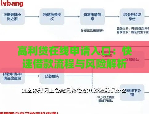 高利贷在线申请入口：快速借款流程与风险解析