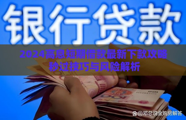 2024高息短期借款最新下款攻略 秒过技巧与风险解析