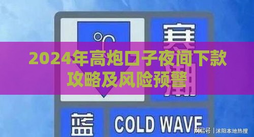 2024年高炮口子夜间下款攻略及风险预警