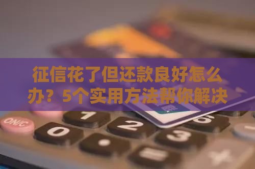 征信花了但还款良好怎么办？5个实用方法帮你解决贷款难题