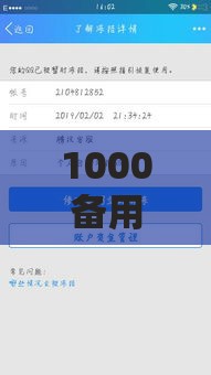1000备用金14天怎么申请？利息低到账快的真实攻略