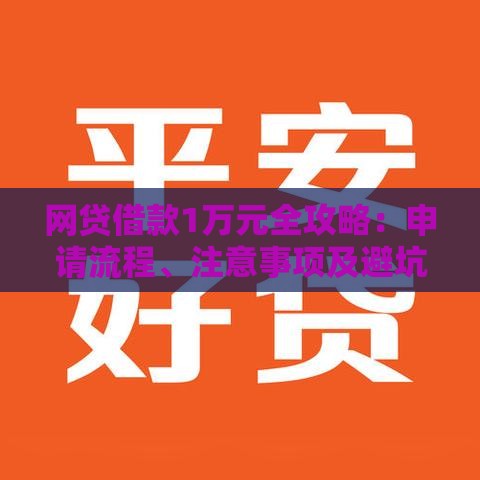 网贷借款1万元全攻略：申请流程、注意事项及避坑指南