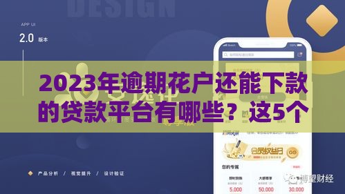 2023年逾期花户还能下款的贷款平台有哪些？这5个真实推荐