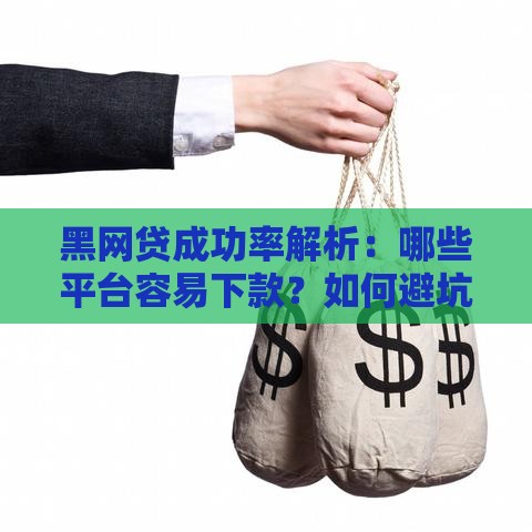 黑网贷成功率解析：哪些平台容易下款？如何避坑？