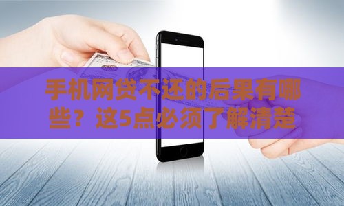 手机网贷不还的后果有哪些？这5点必须了解清楚