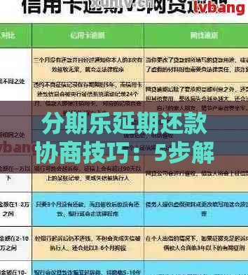 分期乐延期还款协商技巧：5步解决资金周转难题