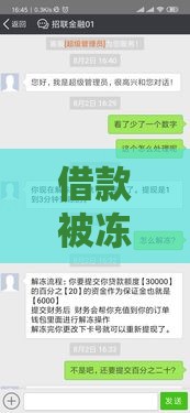 借款被冻结需要给钱解冻吗？揭秘资金冻结真相与防骗指南