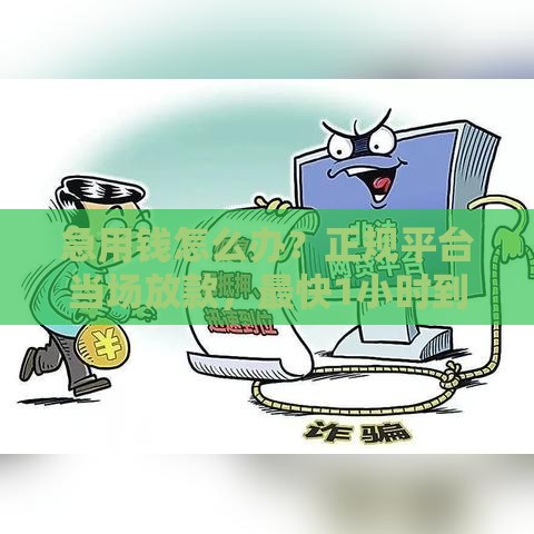 急用钱怎么办？正规平台当场放款，最快1小时到账