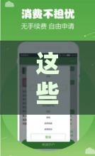 这些贷款渠道审核快门槛低 征信花也能试试？