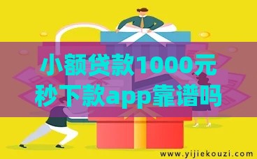 小额贷款1000元秒下款app靠谱吗？实测避坑指南来啦！