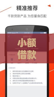 小额借款必过口子有哪些？这5个靠谱平台轻松解急用！