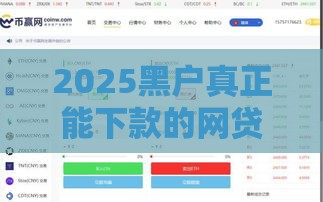 2025黑户真正能下款的网贷平台有哪些？这5个方法或许能帮你！