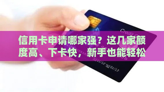 信用卡申请哪家强?这几家额度高、下卡快,新手也能轻松拿! 信用卡申请哪家强?这几家额度高、下卡快,新手也能轻松拿!