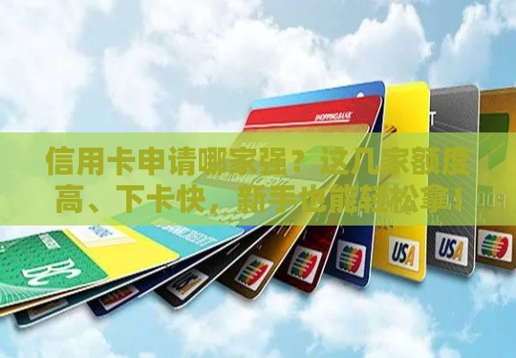 信用卡申请哪家强?这几家额度高、下卡快,新手也能轻松拿! 信用卡申请哪家强?这几家额度高、下卡快,新手也能轻松拿!