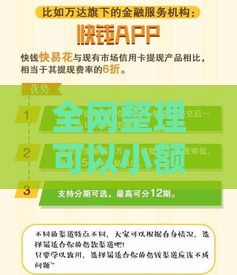 全网整理可以小额借钱的平台！这5个靠谱渠道救急必看