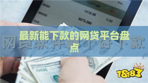 最新能下款的网贷平台盘点