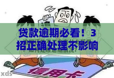 贷款逾期必看！3招正确处理不影响征信