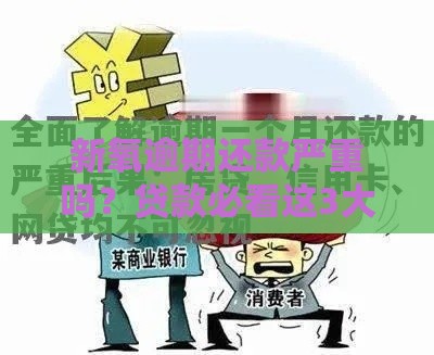 新氧逾期还款严重吗？贷款必看这3大后果！