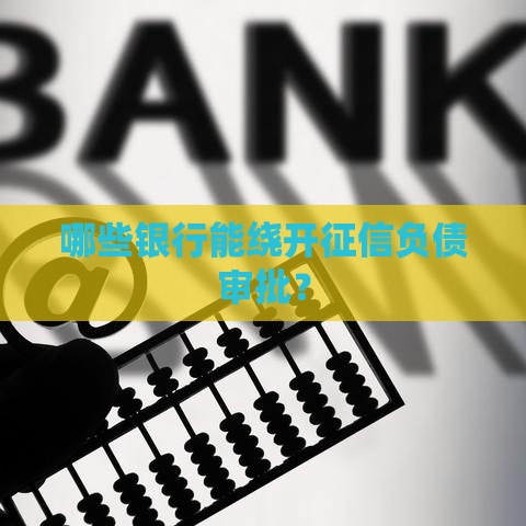 哪些银行能绕开征信负债审批？