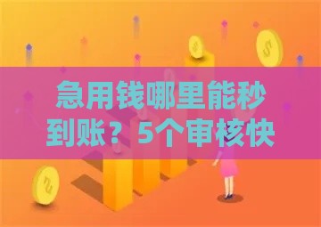 急用钱哪里能秒到账？5个审核快放款稳的借贷平台盘点