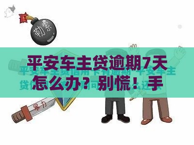 平安车主贷逾期7天怎么办？别慌！手把手教你补救方法