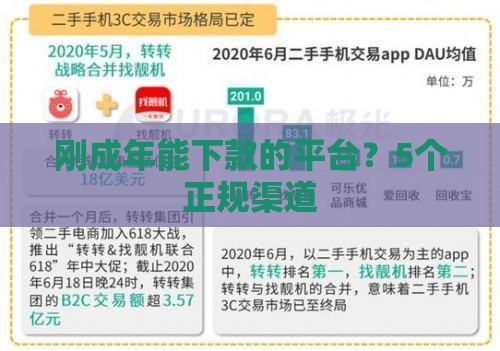 刚成年能下款的平台？5个正规渠道