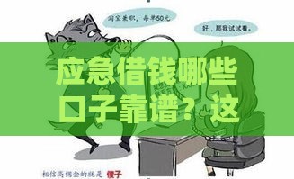 应急借钱哪些口子靠谱？这5个方法救急不踩坑