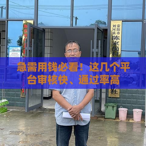 急需用钱必看！这几个平台审核快、通过率高