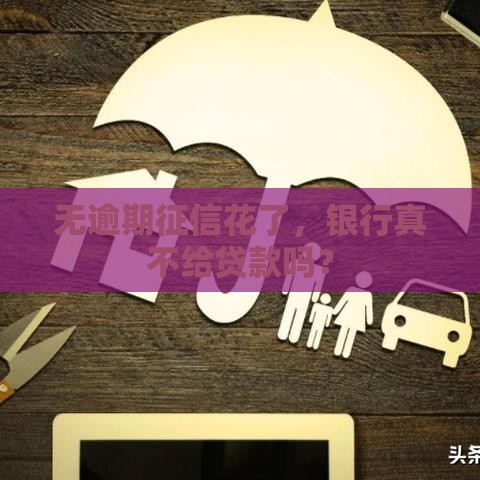 无逾期征信花了，银行真不给贷款吗？