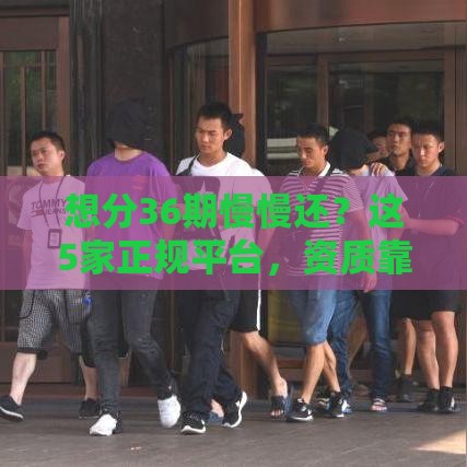 想分36期慢慢还？这5家正规平台，资质靠谱还能灵活分期！