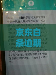 京东白条逾期几个月？欠款几千这样补救！