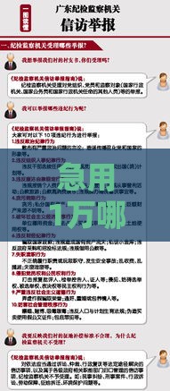 急用1万哪里好借？这5个渠道靠谱又省心，手把手教你避坑！