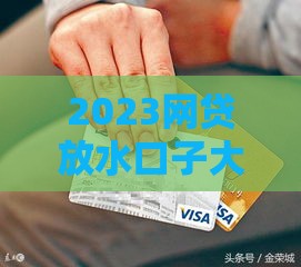 2023网贷放水口子大揭秘！急用钱必看的低息申请攻略