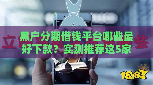 黑户分期借钱平台哪些最好下款？实测推荐这5家