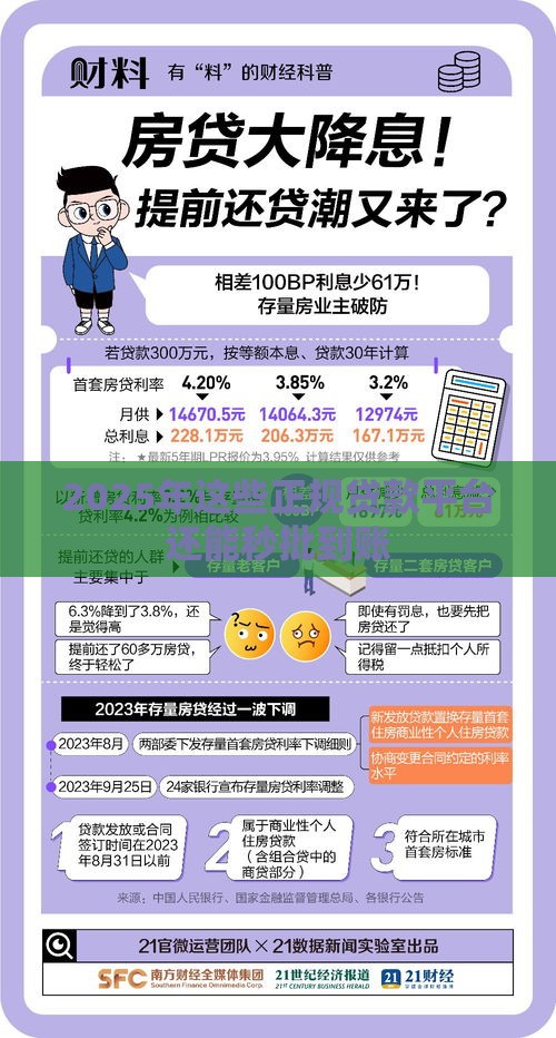 2025年这些正规贷款平台还能秒批到账