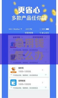 急用钱怎么办？高额度贷款快速到账的秘诀全在这里！