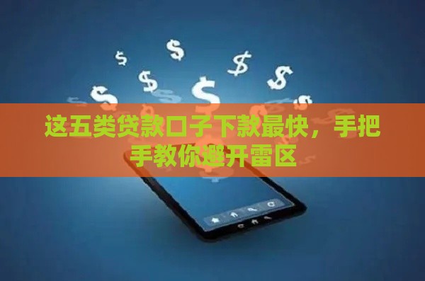 这五类贷款口子下款最快，手把手教你避开雷区