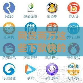 网贷两万这些下款快的平台选对才靠谱