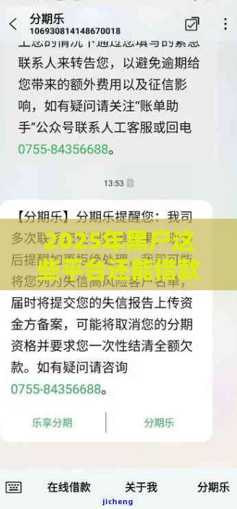 2025年黑户这些平台还能借款？攻略来了