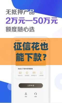 征信花也能下款？这些贷款口子审核不查人行记录