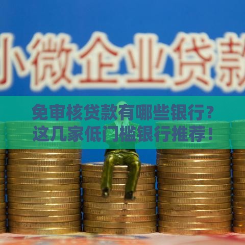 免审核贷款有哪些银行？这几家低门槛银行推荐！