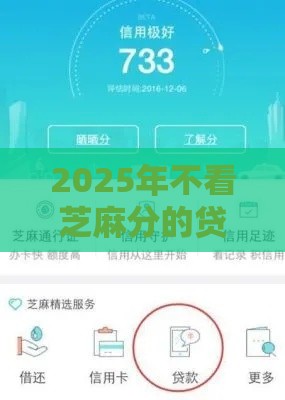 2025年不看芝麻分的贷款平台推荐！这5个渠道轻松借钱到账
