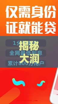 揭秘大润花到底属于哪个贷款系列？这些口子你要知道！